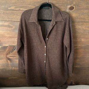 Fleece Shacket Shirt